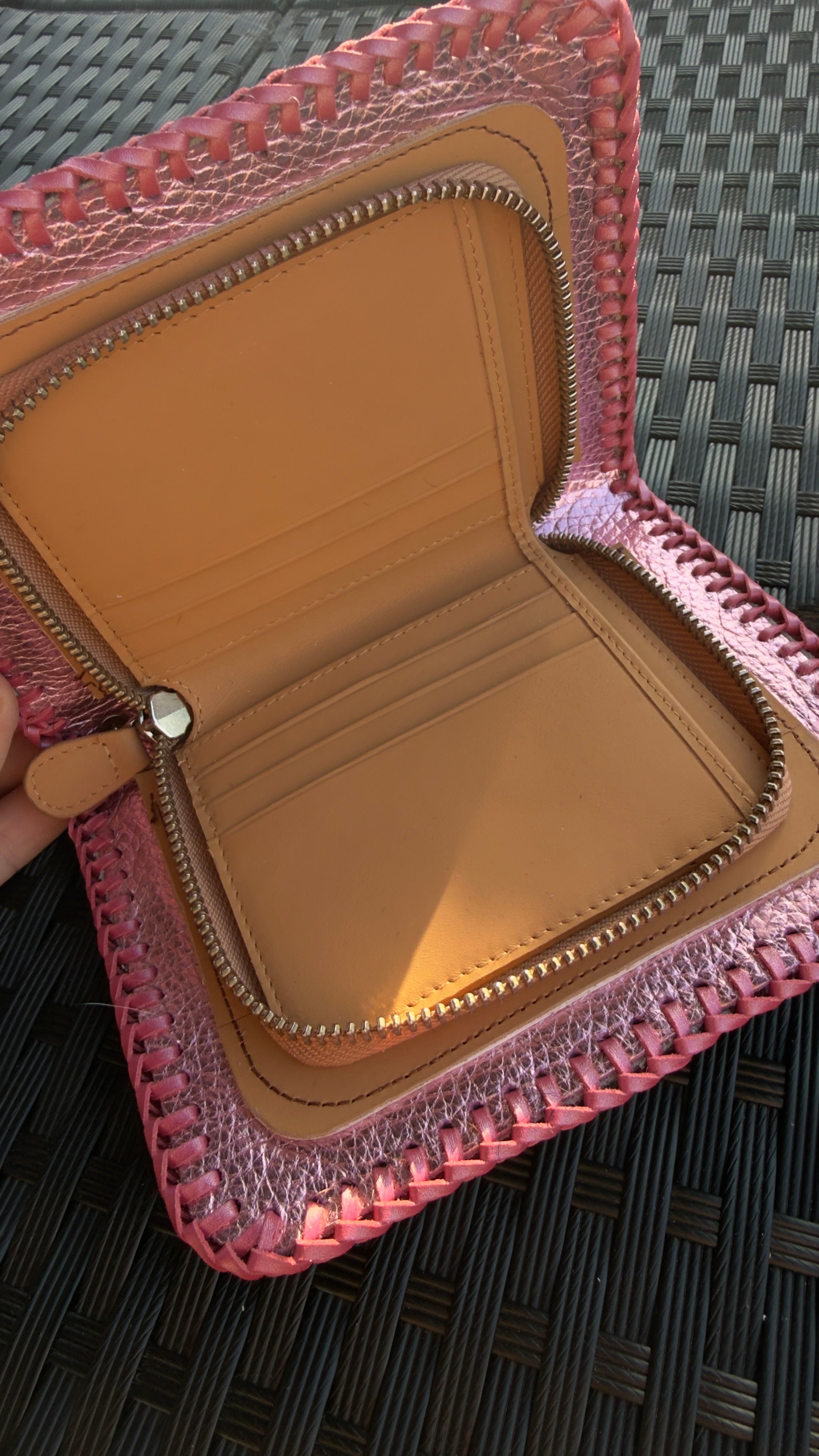 Hair on hide Cowtown wallet