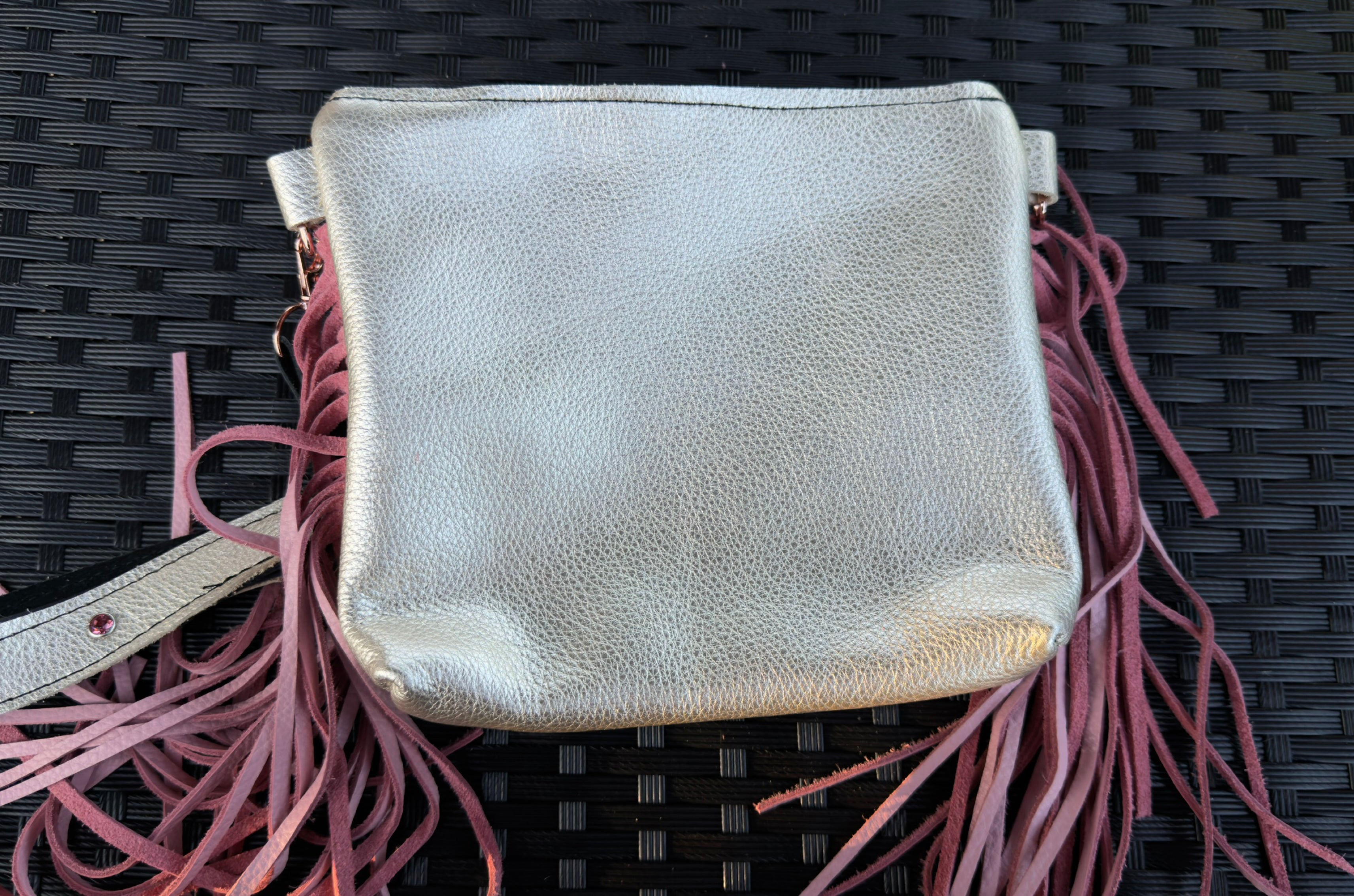 Buckle wristlet with strap